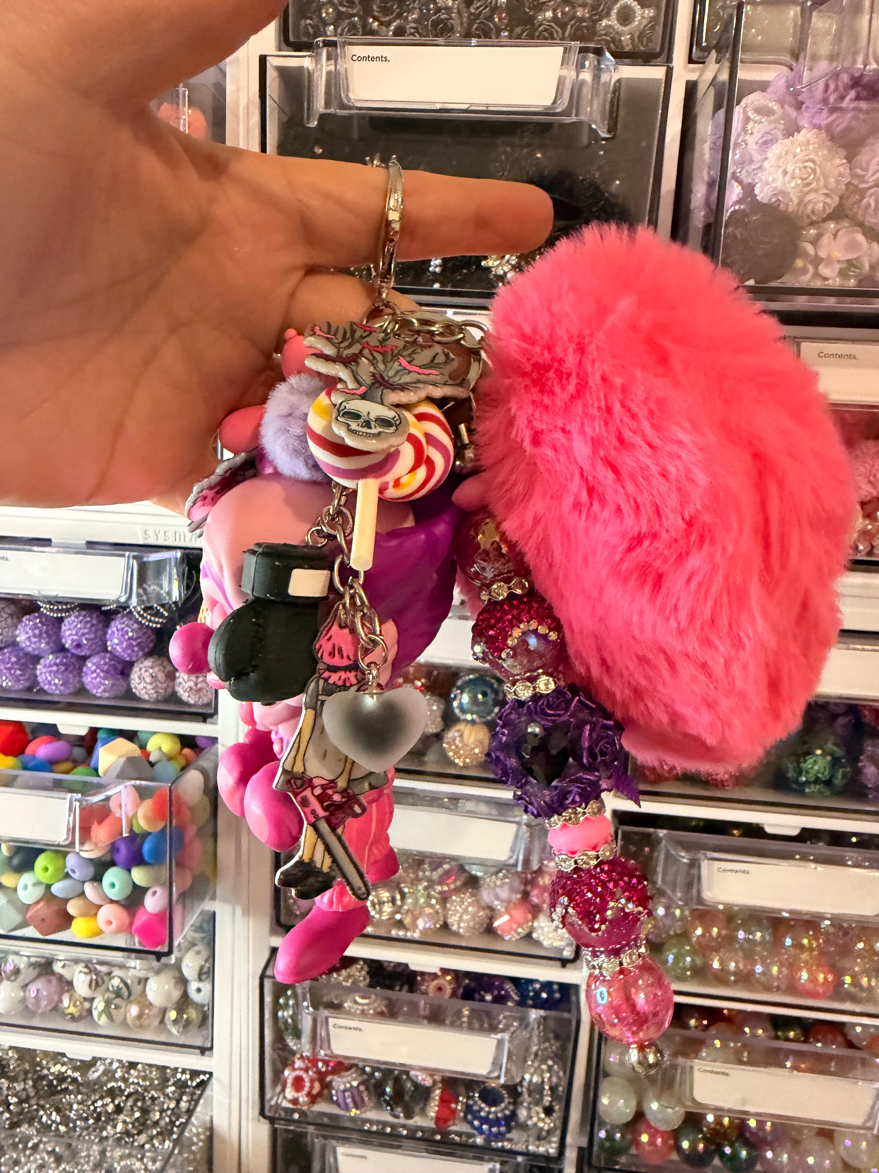Shorty bag charm