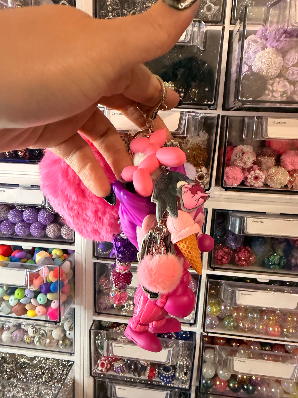 Shorty bag charm