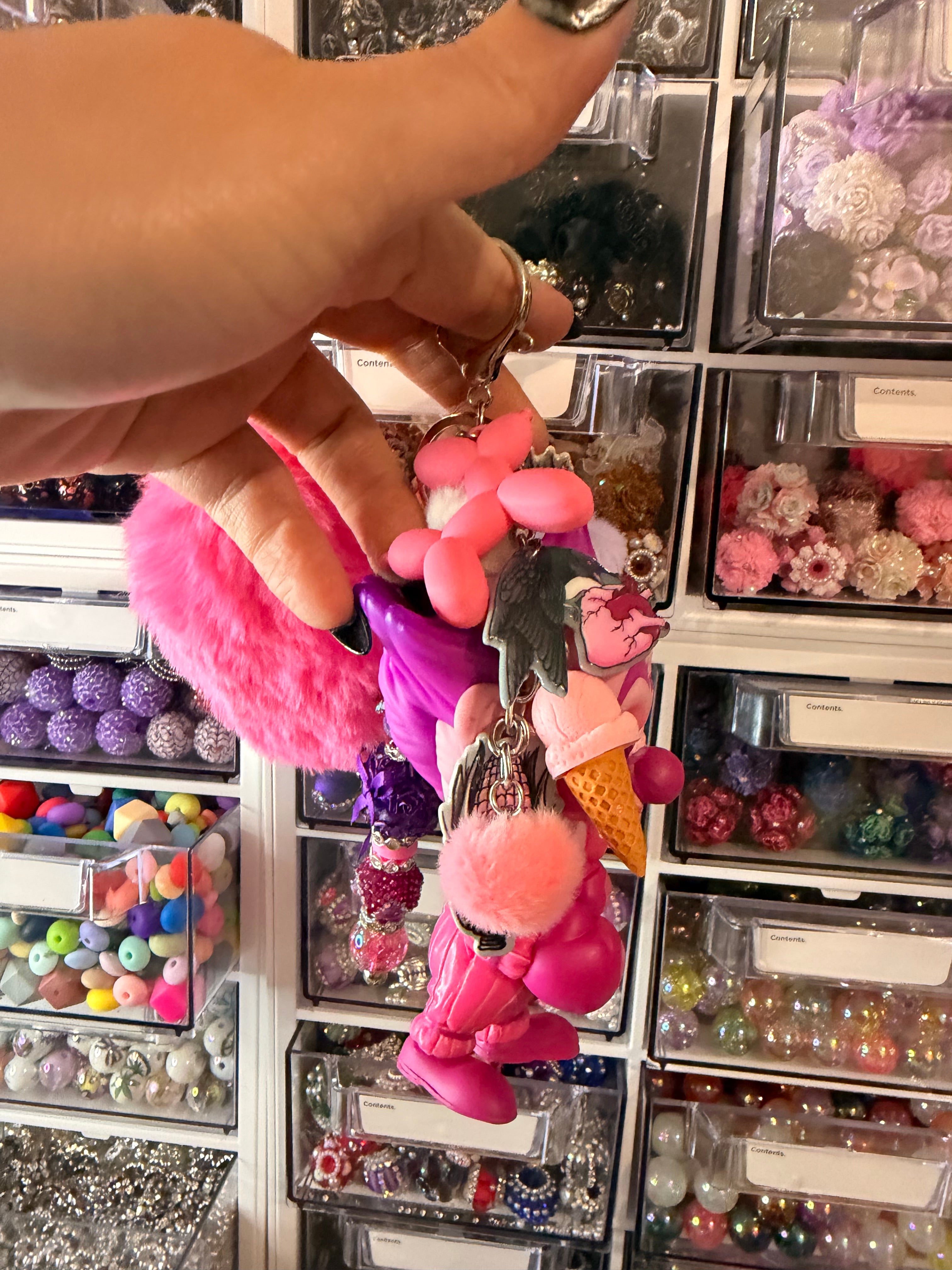 Shorty bag charm