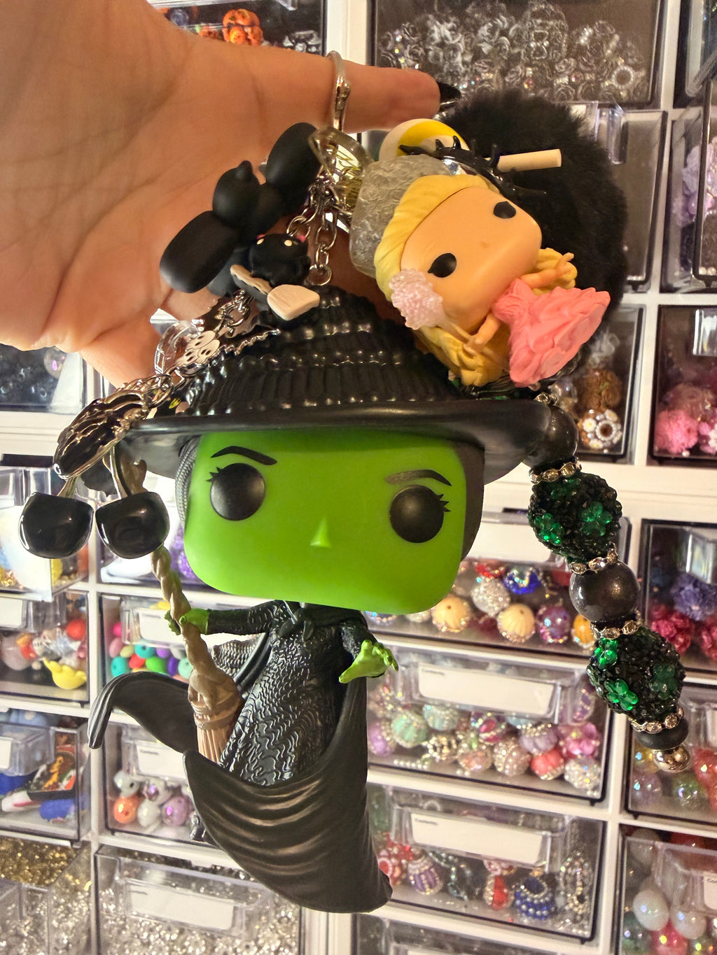 Wicked bag charm