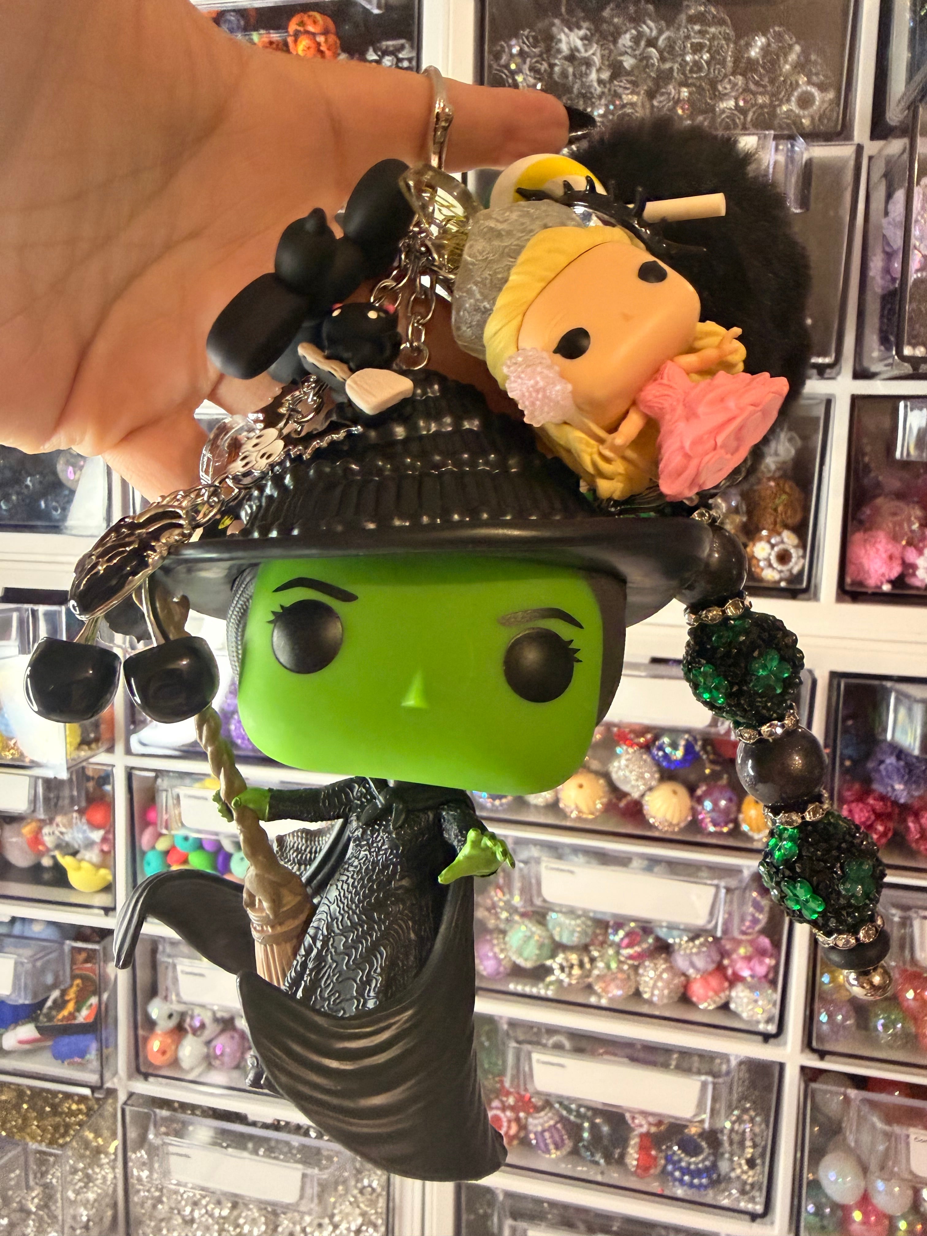 Wicked bag charm