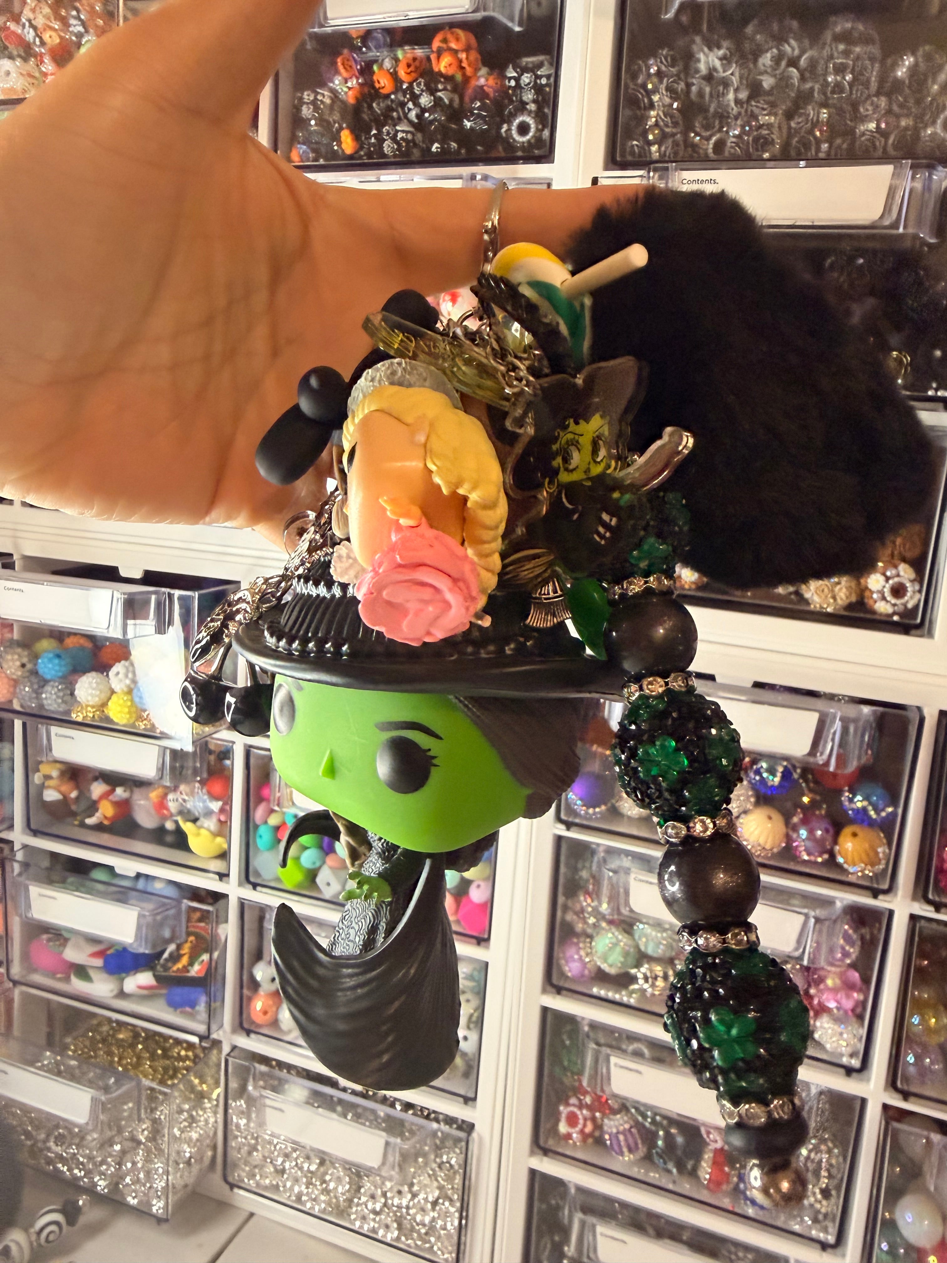 Wicked bag charm