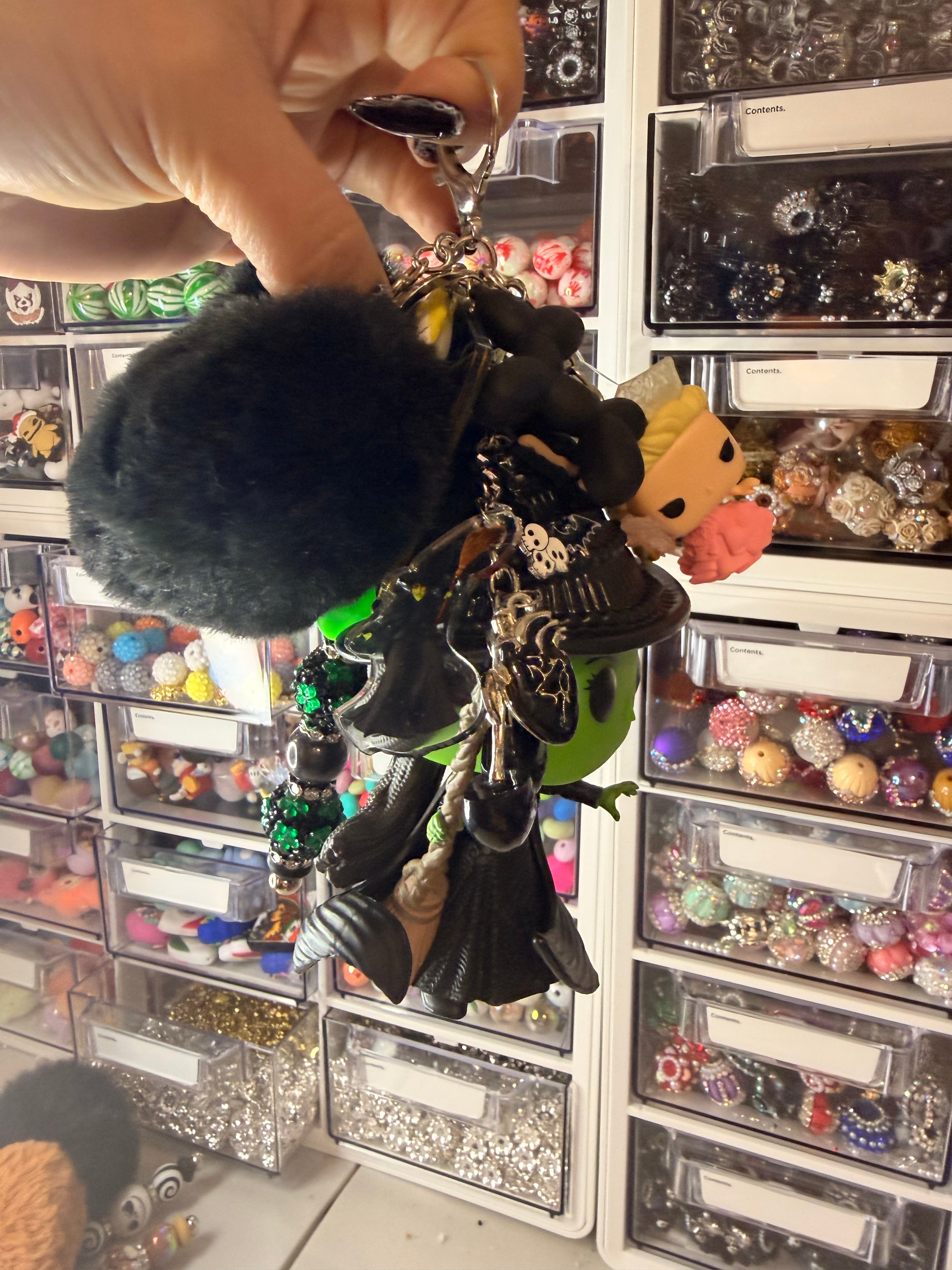 Wicked bag charm