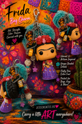 Frida-Inspired Bag Charm