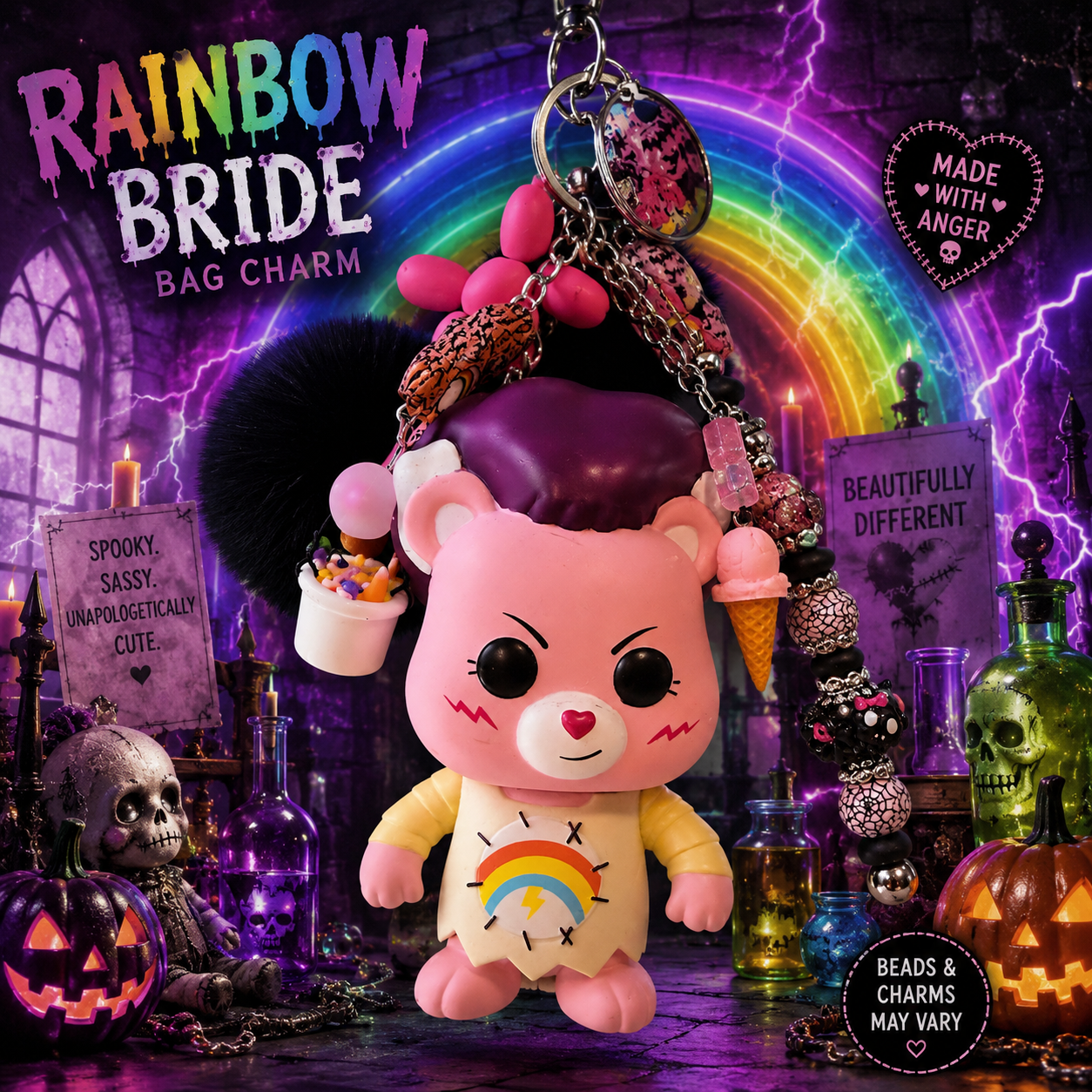 Care Bear Bride of Frankenstein